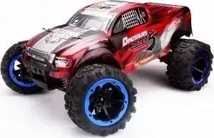 Радиоуправляемый монстр Remo Hobby Dinosaurs Master TWINS MOTOR (красный) 4WD 2.4G 1/8 RTR