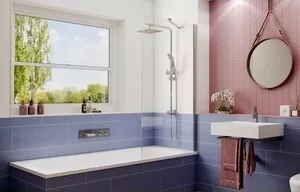Фото №1 Шторка для ванны Ambassador ванной Bath Screens 70 прозрачная, хром (16041102)