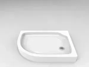 Душевой поддон Veconi Tezeo 120x80 сифон, ножки (TZ-13R-12080AS-01-19C1)