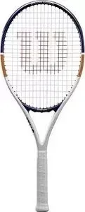 Ракетка для большого тенниса Wilson Roland Garros Elite 23, арт. WR038810H, 7-8лет,алюминий,со струн, бел-син-ор