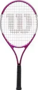 Ракетка для большого тенниса Wilson Ultra Pink21 GR00000, арт. WR028010U, 5-6 лет,алюминий,со струнами,роз-бел-черн