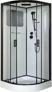 Душевая кабина NIAGARA 90х90х210 тонированные стекла (NG-6901-01 BLACK)