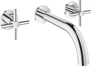 Смеситель для раковины Grohe Atrio встраиваемый, на три отверстия(20164003, 29025000)
