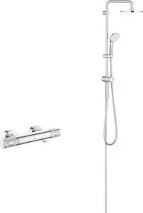 Термостат для душа Grohe Grohtherm 1000 Performance с душевым гарнитуром, хром (34776000, 27389002)