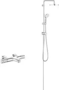 Термостат для ванны Grohe Grohtherm 1000 Performance с душевым гарнитуром, хром (34779000, 27389002)