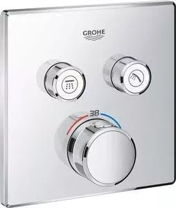Термостат для ванны Grohe Grohtherm SmartControl встраиваемый, на два выхода (29124000, 35600000)