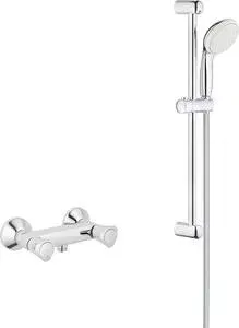 Смеситель для душа Grohe Costa L с душевым гарнитуром, хром (26330001, 27853001)