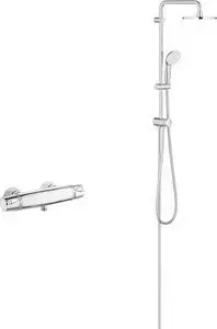 Термостат для душа Grohe Grohtherm 3000 с душевым гарнитуром, хром (34179000, 27389002)