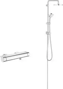 Термостат для душа Grohe Grohtherm 2000 с душевым гарнитуром, хром (34169001, 27394002)