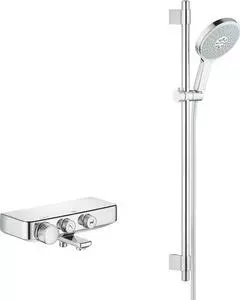 Термостат для ванны Grohe Grohtherm SmartControl с душевым гарнитуром, хром (34718000, 27746000)