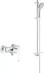 Смеситель для душа Grohe Eurodisc Cosmopolitan с душевым гарнитуром, хром (33569002, 27267001)