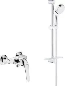 Смеситель для душа Grohe Euroeco Special с душевым гарнитуром, хром (32781000, 26083002)