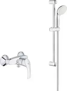 Смеситель для душа Grohe Eurosmart New с душевым гарнитуром, хром (33555002, 27853001)