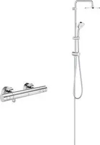 Термостат для душа Grohe Grohtherm 1000 Cosmopolitan с душевым гарнитуром, хром (34065002, 27394002)