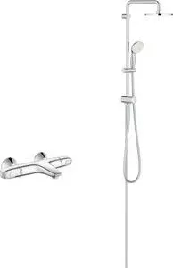 Термостат для ванны Grohe Grohtherm 1000 с душевым гарнитуром, хром (34155003, 27389002)