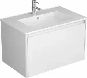Тумба под раковину Veneciana Aventino 75 с одним ящиком, белая (57513)