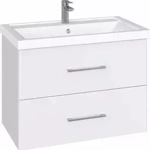 Тумба с раковиной Sanstar с Sorento 80 подвесная, белая (192.1-1.5.1., 4640021064733)