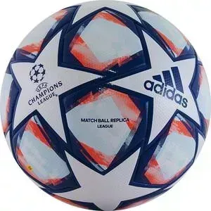 Мяч футбольный ADIDAS Finale 20 Lge арт. FS0256, р. 5, ТПУ, 32 пан., термош, бело-синий