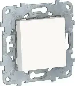 Переключатель одноклавишный Schneider Electric UNICA NEW (сх.6) 10AX 250В белый NU520318