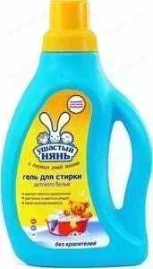 Гель Ушастый нянь для стирки для детского белья, 750 мл
