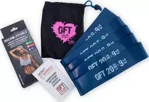 Набор эспандеров Original FitTools из 5 мини- одного сопротивления (20 LBS)