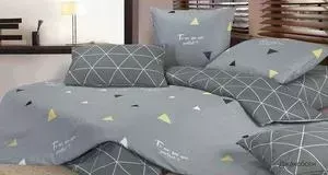 Комплект постельного белья Ecotex евро, сатин, Гармоника Джакобсен (4660054340833)