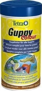 Корм Tetra Guppy Colour Mini Flakes Complete Food for All Guppy мини-хлопья для улучшения окраса гуппи 250мл