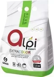Стиральный порошок GRASS Alpi Expert для цветного белья, 2.5кг