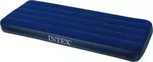 Мат гимнастический INTEX Надувной рас комфорт синий 76х191х22см (68950)