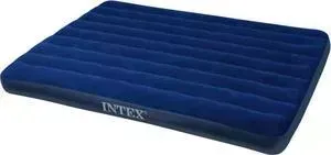 Мат гимнастический INTEX Надувной рас 152х203х22см синий (68759)