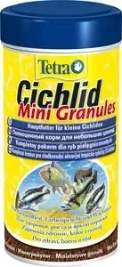 Корм Tetra Cichlid Mini Granules Premium Food for Small Cichlids мелкие гранулы для небольших цихлид 250мл (146549)
