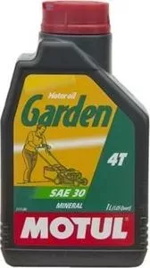 Моторное масло MOTUL Garden 4T SAE 30 1 л