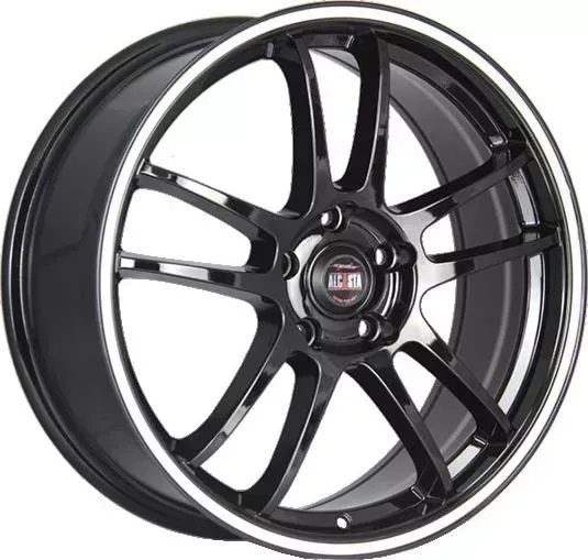 Диск автомобильный РаспродажаУценка M30 ALCASTA 7.5X18/5X114.3 ET38 D67.1 BKWS*(Механические повреждения)