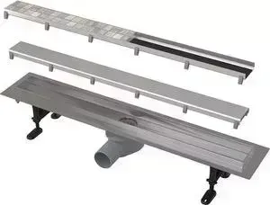Душевой лоток AlcaPlast Double 95 см, с горизонтальным стоком (APZ13-DOUBLE9-950)