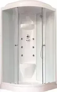 Душевая кабина Royal Bath HK7 100х100х217 стекло белое/матовое (RB100HK7-WC)
