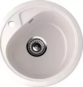Мойка кухонная EcoStone белая (ES-10-331)