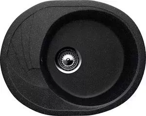 Мойка кухонная EcoStone черная (ES-17-308)