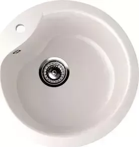 Мойка кухонная EcoStone белая (ES-12-331)