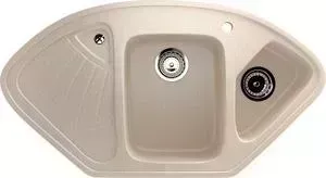 Мойка кухонная EcoStone бежевая (ES-29-328)