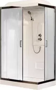 Душевая кабина Royal Bath HP 120x80x217 рифленое, левая (RB8120HP1-M-CH-L)