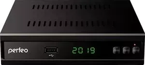 Ресивер цифровой Perfeo Тюнер DVB-T2 MEDIUM (Wi-Fi, IPTV, HDMI, 2 USB, DolbyDigital)
