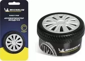 Ароматизатор MICHELIN банка в форме шины 48 гр. (30 мл.) &quot;бабл гам&quot;