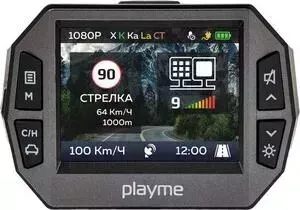 Видеорегистратор Playme с радар-детектором 600G GPS
