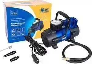 Компрессор автомобильный KRAFT STANDART V-30L (KT 800035)