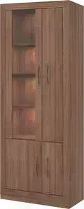 Шкаф МЭРДЭС -Витрина ШВтВ-ФСД-ФГК ШШ ЛЕВ шамони/шамони
