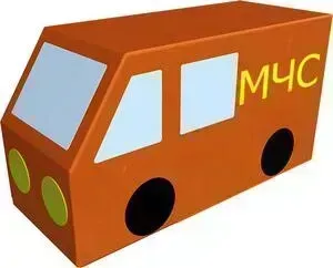 Фургон Romana "Машина МЧС" ДМФ-МК-01.23.06