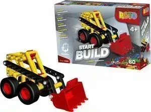 Конструктор EFKO Игрушка РОТО Бульдозер 80 деталей, (14004EF-CH)