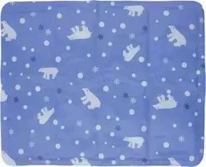 Мат охлаждающий ZooOne Полярный мишка 40*50 см M4050-0