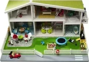 Участок к домику Смоланд Lundby Зеленый газон, (LB_60101600)