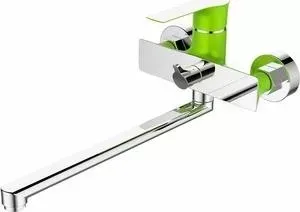 Смеситель для ванны Devida Zutto-Grass с поворотным изливом, зелёный (DVS1223-14G)
